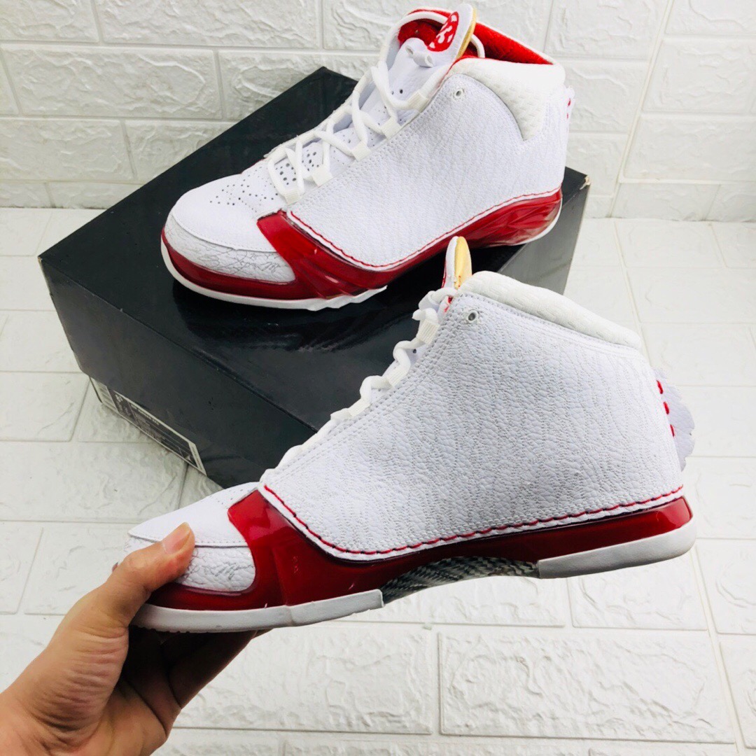 Authentic Air Jordan 23 White Red